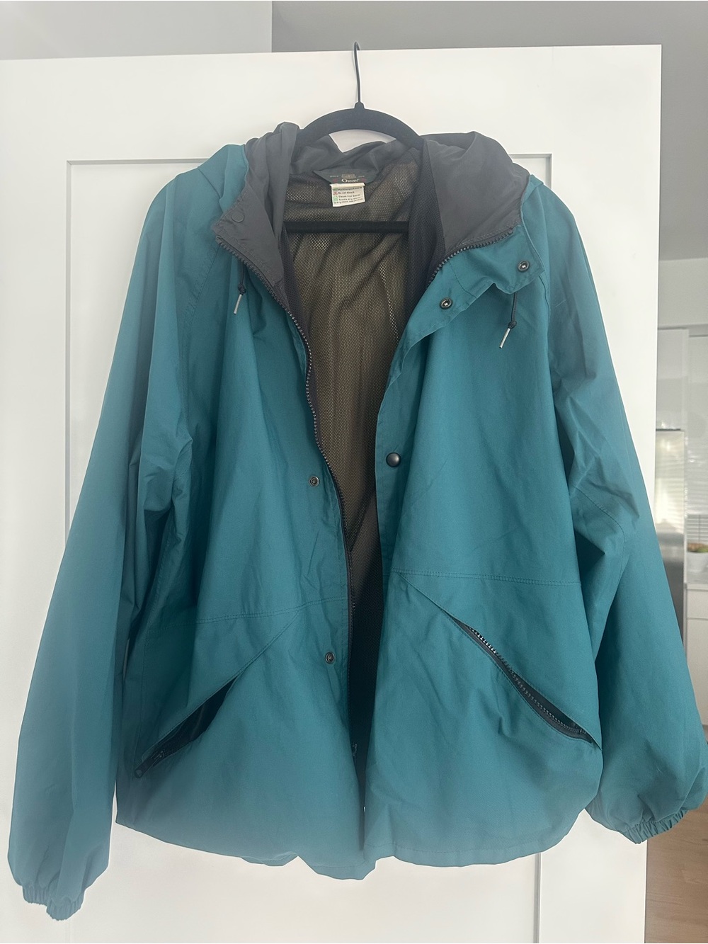Orvis Teal Hooded Ski & Snow Jacket